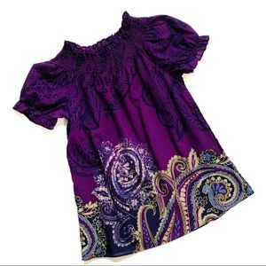 Mossimo Purple Blouse Size XS